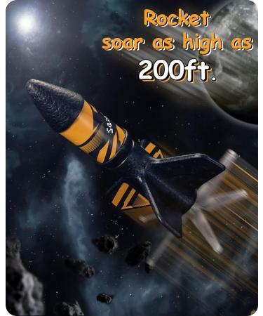 SainSmart Jr. Rakete Motorized Rocket Toy - Outdoor Fun for Kids 8-12 | Launch Up to 61 Meters - Buy Online on SooperMarket.com
