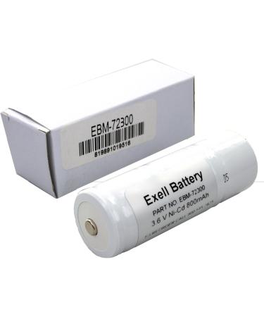 Buy Exell Battery 2PC EBM-72300 - Compatible with Lombart 72300L Mega 13969 & More - International Shipping Available - Buy Online on SooperMarket.com