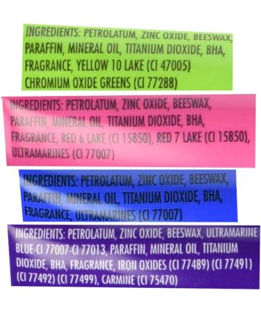 Zinka Colored Sunblock Zinc Waterproof Nosecoat 4 Pack - Blue Pink Green Purple | Best Sun Protection for Kids & Adults - International Shipping Available - Buy Online on SooperMarket.com
