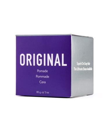 Johnny B Original Oil-Vased Pomade for Men  Gluten-Free  3 oz.