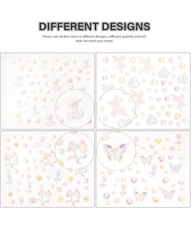 FOMIYES 4 Sheets Nail Decor Nails Gems Rhinestones for Nails Rhinestone for Nails Charms for Nails Manicure Gems Manicure Supplies Eye Patch Eyebrow Paste Nail Supplies Suite Miss Tears - Buy Online on SooperMarket.com