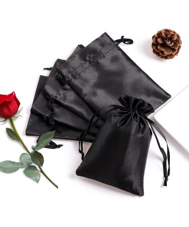 BeiLaad 4X6" Satin Gift Bags (Black) - Buy Online on SooperMarket.com