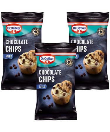 Desert Topping Bundle with Dr. Oetker Milk Chocolate Chips 100g (3 Pack)