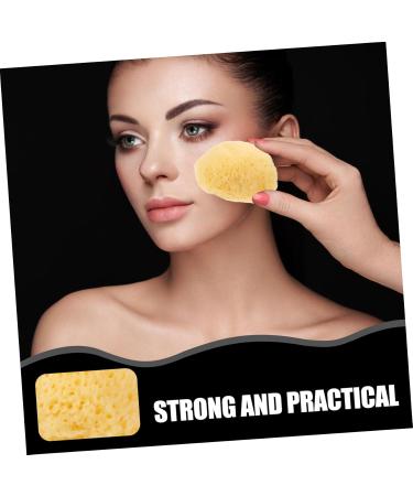 FOYTOKI Natural Sponge Greece Facial Cleansing Sponge Face Sponges for Cleansing and Exfoliating Face Cleansing Pads Facial Sponges for Women Face Sponge for Washing Face Cleansing Sponges - Buy Online on SooperMarket.com