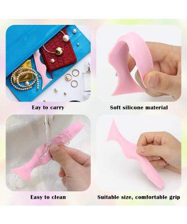 Anglecai 5 in 1 Silicone Eyeliner Stencil: Reusable Tool for Perfect Makeup Application - Buy Online on SooperMarket.com