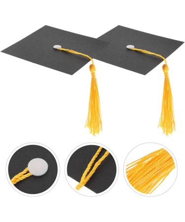 Alipis Graduation Cupcake Toppers 2024 Graduation Cap Cake Topper Class of 2024 Grad Cap Cupcake Pick Congrat Centerpiece Stick for 2024 Graduation Party Cake Decoration Black 30pcs - Buy Online on SooperMarket.com