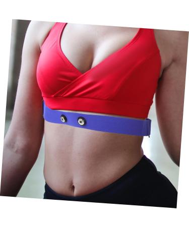 SUPVOX Adjustable Pulse Knife Belt & Heart Frequency Monitor Strap - Comfortable Elastic Chest Strap for Surveillance Devices - Blue 17.00x3.00x0.10cm - Buy Online on SooperMarket.com