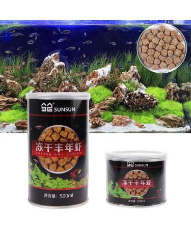 for Turtle Food Dried Freeze Shrimp Eggs for Ornamental Fish Water Turtles Small Pets 220ml 500ml Sealable Can Style2 - Buy Online on SooperMarket.com