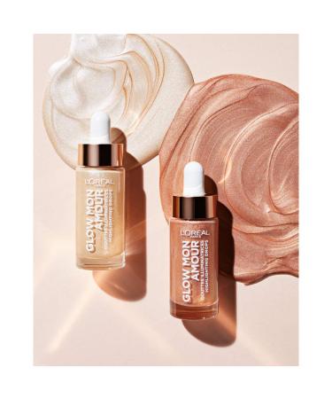 L'Or al Paris Liquid Highlighter - Glow Mon Authority Drops 01 Sparkling Love | 2-Pack (15 ml) | Achieve a Fresh Radiant Tint - Buy Online on SooperMarket.com