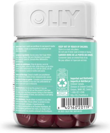 OLLY Flawless Complexion Gummy Supplement with Vitamins E A & Zinc Berry Fresh Flavour for Healthy Skin 25 day supply 50 gummies - Buy Online on SooperMarket.com