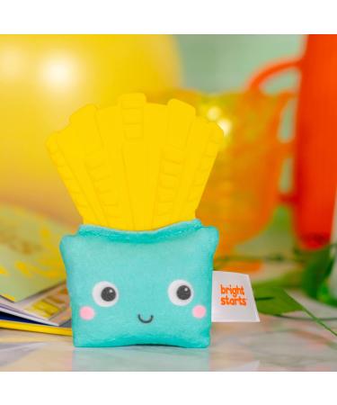 Bright Starts Side of Smiles French Fries Teether | BPA Free Crinkle Textures | Unisex 3 Months+ - Buy Online on SooperMarket.com
