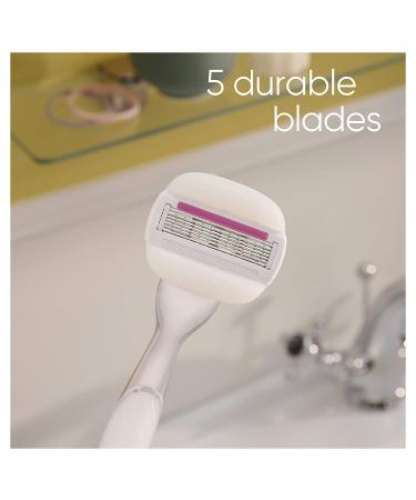 Gillette Venus Comfortglide with Olay Sugarberry Women's Razor: Metal Handle + 2 Blade Refills - Buy Online on SooperMarket.com