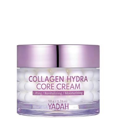 YADAH Collagen Hydra Core Cream (50g) - Hydration wrinkle care Firming care. Low Molecular collagen Hyaluronic acid.