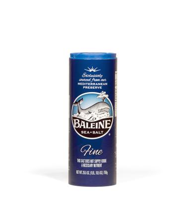 La Baleine Fine Crystals Canister, Sea Salt, 26.5 Ounce Fine Sea Salt