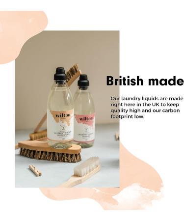 Wilton London Eco-Friendly Cedarwood Laundry Liquid 28 Washes - Non-Bio Plant-Based Biodegradable Detergent - Essential Oils - Made in UK - 1L - Buy Online on SooperMarket.com