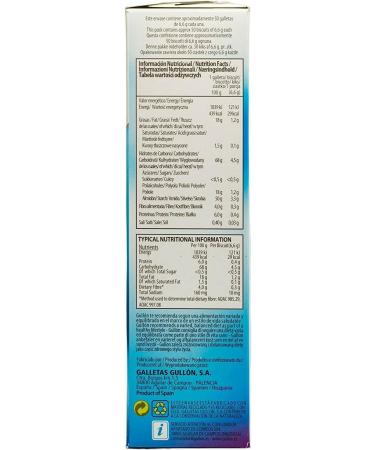 Gullon Sugar Free Shortbread Biscuits 330g x 2 Pack Bundle - Buy Online on SooperMarket.com