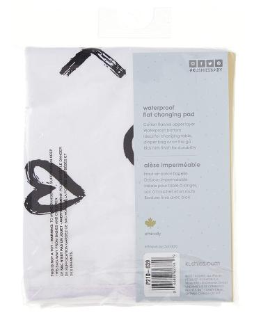 Kushies Deluxe Change Pad Flannel XO Black & White - P210-639 - Buy Online on SooperMarket.com