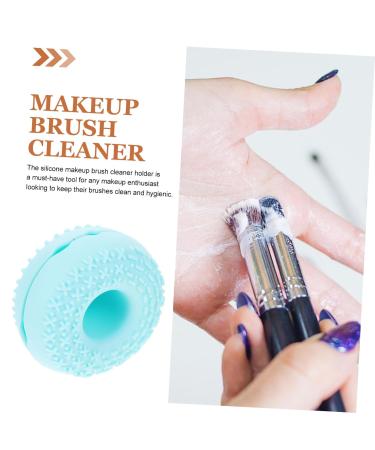 Makeup Brush Cleaning Pad - 8.3x8.3cm Blue | Third Gear Cleaner for Easy Brush Care - International Shipping Available - Buy Online on SooperMarket.com