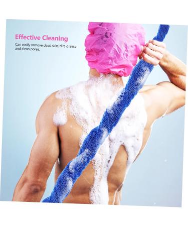 NOLITOY 16 Pcs Long Bath Towel Exfoliating Net Scrubber - Men's Luffa Set for Ultimate Skin Care & Shower Experience - Buy Online on SooperMarket.com