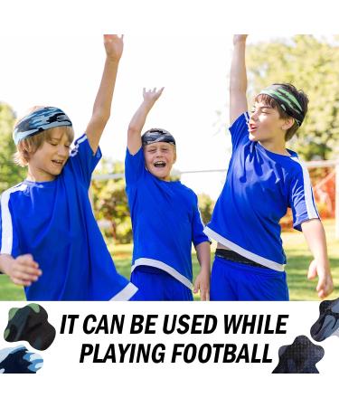 Elastic Kids Sports Wicking Headbands Set - 8 Pieces | Breathable Athletic Sweatbands for Boys and Girls | Ideal for Football, Basketball, Running | Toddler to Children Size - Buy Online on SooperMarket.com