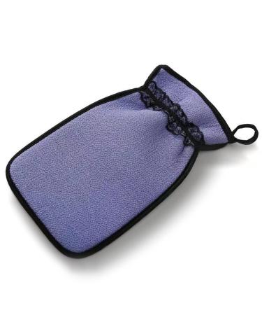 My Stardust Exfoliating mitt Exfoliating gloves for dead skin remover  Exfoliating washcloth for ingrown hair and keratoderma Exfoliating towel for self-tan korean Italy towel for bath or shower