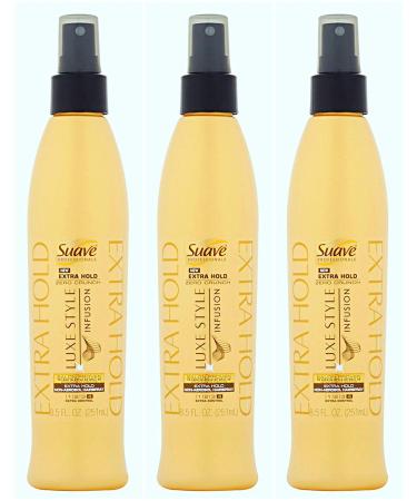 Suave Professionals Luxe Infusion Extra Hold Non Aerosol Hairspray 8.5 oz - (3 - Pack)