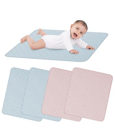 Baby wrap pad 4 pieces 70 * 60cm wrap pad washable portable diaper pad for on the go reusable diaper pad diaper table changing pads Changing Mat for baby toddler