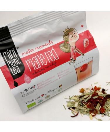 MiniMarieTea RED loose leaves 100% organic tea great for families and kids - Buy Online on SooperMarket.com