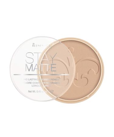 Rimmel London Stay Matte Pressed Powder Sandstorm 0.49 oz - Long-lasting Oil Control Formula - Buy Online on SooperMarket.com