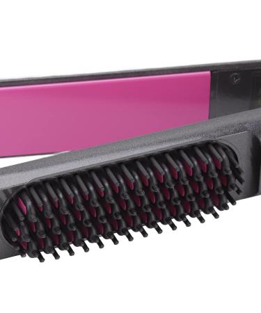 60W 3 in 1 Hair Curler Straightener - Fast Heating Electric Styling Iron for Curling & Straightening Anti-Scald 110-240V - Buy Online on SooperMarket.com