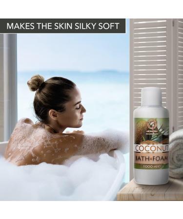 Buy Coconut Bathing Foam 1000ml | Relaxing Aromatherapy Spa Experience | Body Care & Wellness - Buy Online on SooperMarket.com