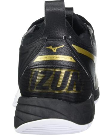 Mizuno Wave Momentum Men's Volleyball Shoe - Black/Gold, Size 9.5 US - Buy Online on SooperMarket.com