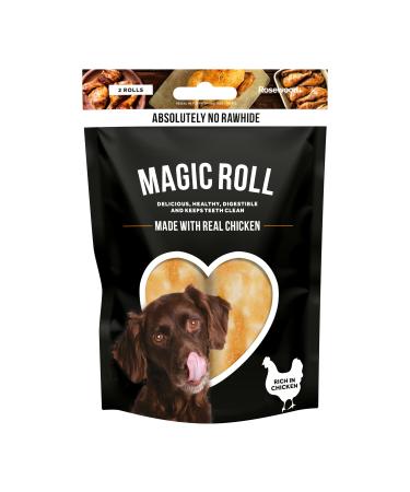Rosewood Rawhide-Free Magic Roll Chicken Dog Treats 9 x 120g Packs