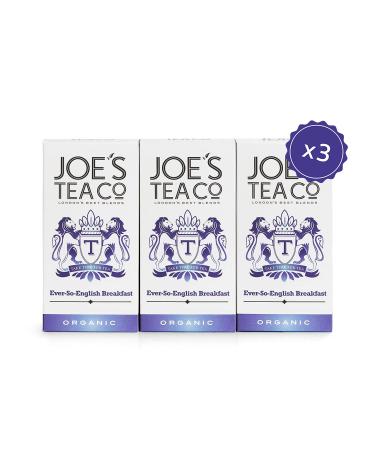 Joe's Tea Co. Ever-So-English Breakfast (3x15ct) - Organic Black Tea