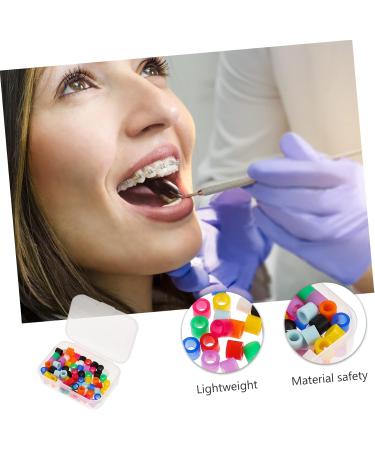Mobestech 640 PCS Silicone Tooth Color Code Rings - Dental Label Accessories High Pressure Coder Rings Multi-Color Pack - Buy Online on SooperMarket.com