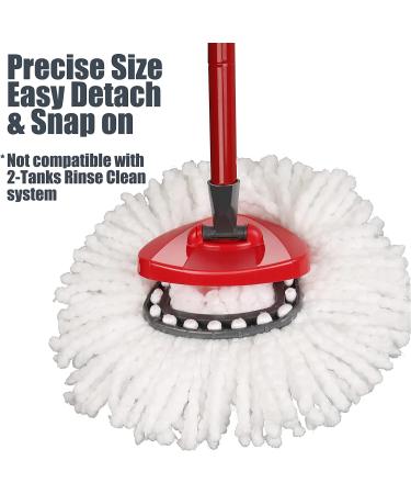 O Cedar EasyWring Spin Mop Replacement Heads - 3 Pack, Microfiber, Machine Washable - Buy Online on SooperMarket.com