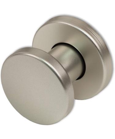 Buy Bigdean 2x Aluminum Door Knob Set - Neusilber Color Includes 4 Rosettes - International Shipping Available - Buy Online on SooperMarket.com