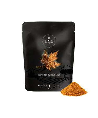 Toronto Inspired Steak Rub Premium Blend of Kosher Salt Black Pepper Garlic Onion Paprika Thyme Rosemary and Parsley Perfect for Grilling BBQ and Roasting