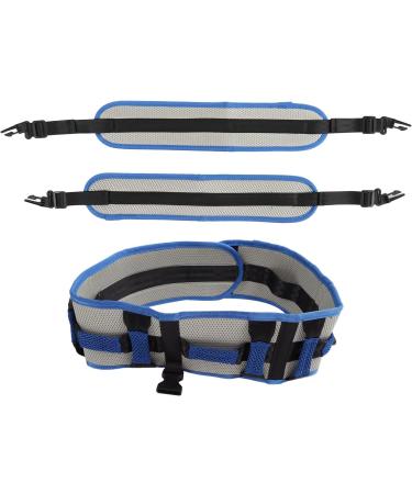 Elderly Transfer Belt High Load Capacity EVA Blue Transfer Belt Comfortable with Straps for Elderly Legs (S) - Buy Online on SooperMarket.com
