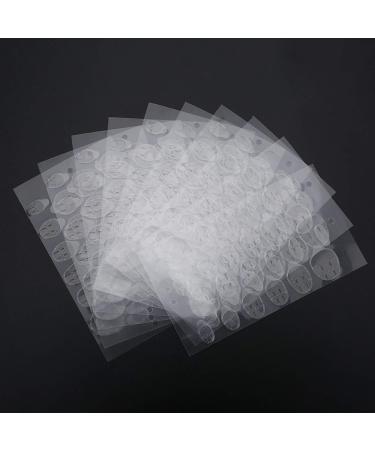 Nail Tips Double Sided Sticker Double Sided Adhesive Glue Transparent Clear Sticker Tape for False Nail Tips Manicure Tools Both for Professional Use and Home DIY