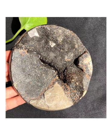 FUERLI Natural Stones and Minerals Large Beautiful Dragon septarian geode Egg Around 200-1000g Home Decoration Very (Size : 400-500g) HOMEZHOU (Size : 500-600g)