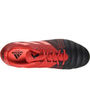 adidas Men's Kakari Elite (sg) Rugby Shoe - Core Black/Signal Coral/Scarlet - Size 12.5 UK - Buy Online on SooperMarket.com