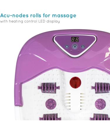 Shop Homedics Deep Soak Luxury Foot Spa - Circulatory Foot Bath with Massage Inserts Pedicure Attachment & Water Heating - Buy Online on SooperMarket.com