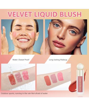 Natural Matte Cream Blush Stick for Cheeks, Eyes, and Lips - Long-Lasting Moisturizing Formula | 3 Shades (Happy, Hope, Love) - Buy Online on SooperMarket.com