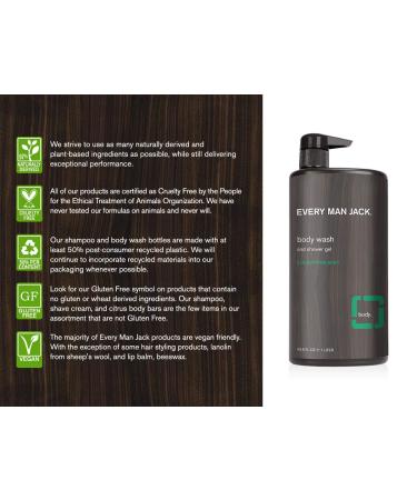 Every Man Jack Eucalyptus Mint Body Wash - 33.8oz - Buy Online on SooperMarket.com