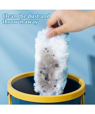 Electrostatic Duster with 30PCS Disposable Duster Refills Replacement Dusters for Cleaning 13.4x3.5 Dust Cleaner for Home Office Car Blinds Fans Furniture Cleaning Duster Dusters for Cleani - Buy Online on SooperMarket.com