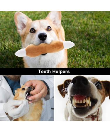 Cute Plush Dog Squeaky Toys 12PCS for Small Medium Puppies - Chew Toys Combo - Buy Online on SooperMarket.com
