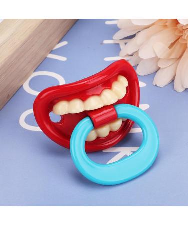 Silicail Baby Pacifier - Funny Sound Wall Design & Flat Nipple for Better Suction - International Shipping Available - Buy Online on SooperMarket.com