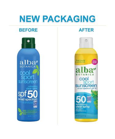 Alba Botanica Cool Sport SPF 50 Clear Spray Sunscreen 6 oz - Buy Online on SooperMarket.com