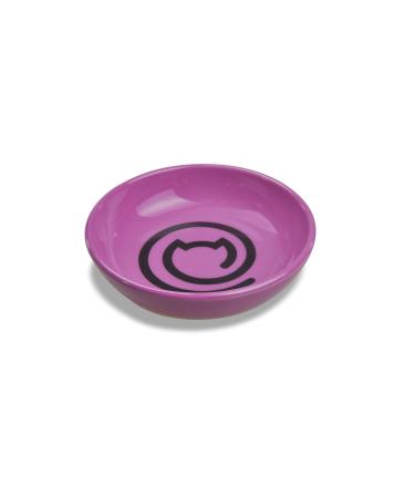 Van Ness Pets EcoWare Whisker-Friendly Cat Bowl, Wide Dish Cat Dish, 8 OZ, Fuschia